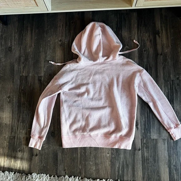 American Eagle Outfitters Pink V-Neck Sweater - Picture 2 of 4